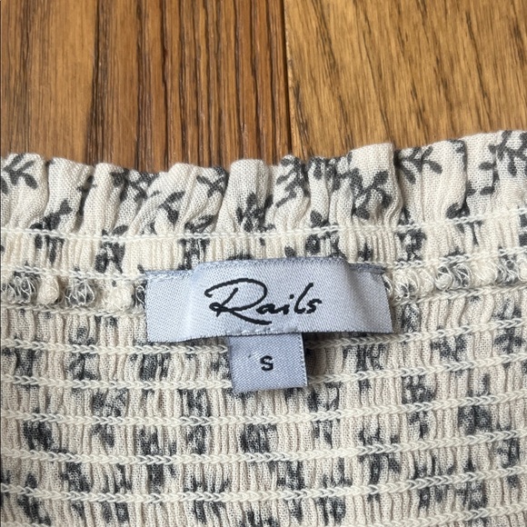 Rails White and Black Floral Skater Skirt - Picture 4 of 7